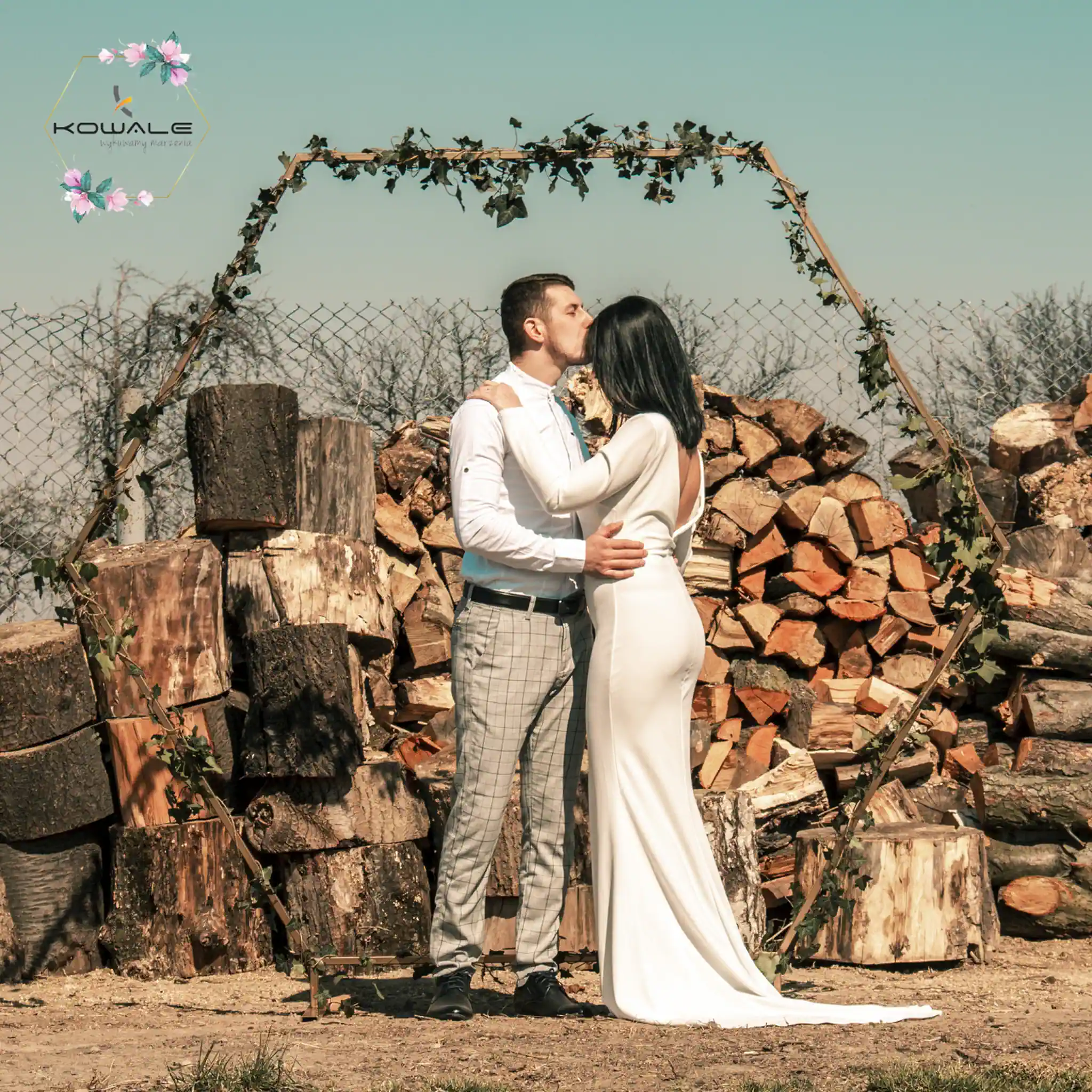 HEKSAGON 2m-stelaż ślubny - obrazek 11