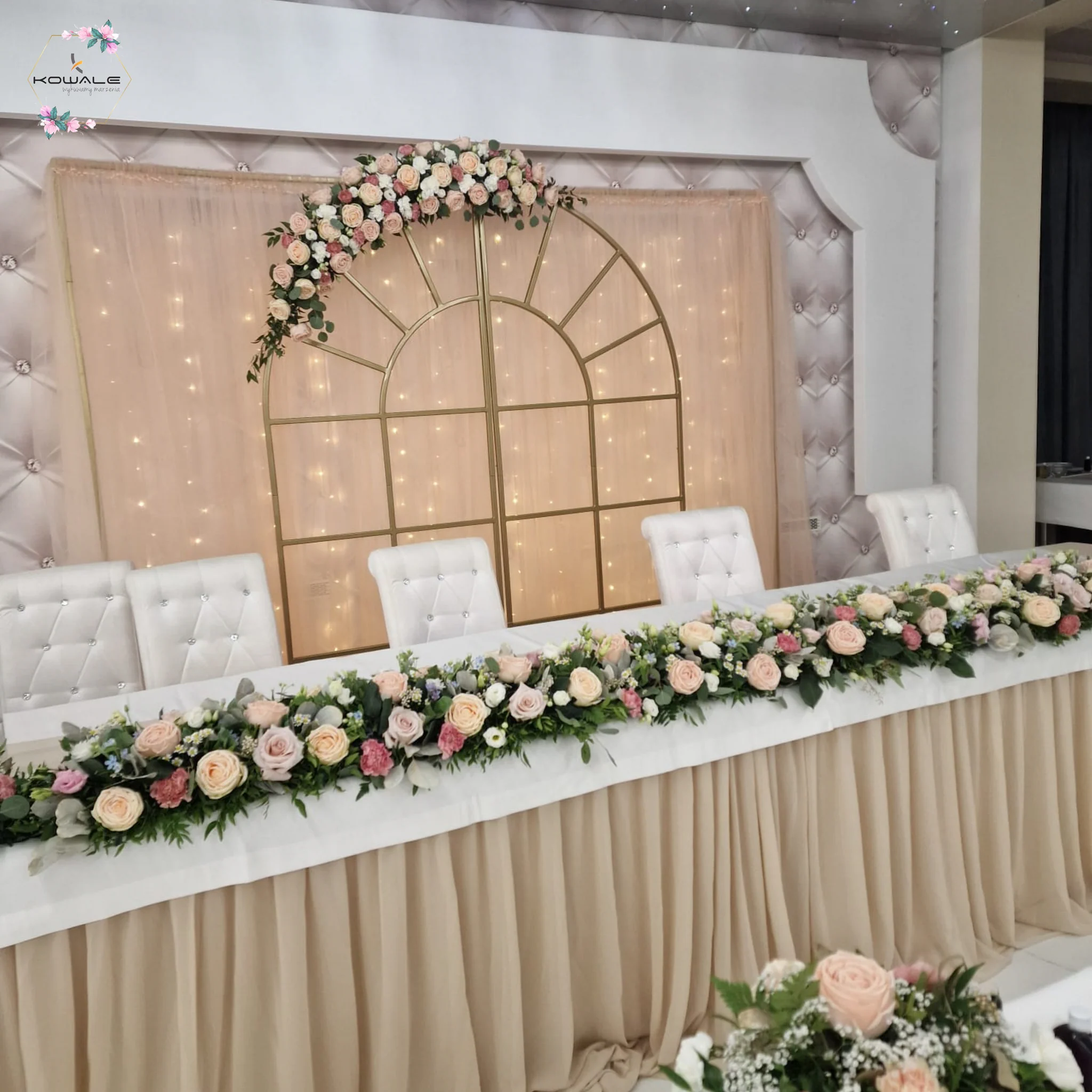 Stelaż drzwi podwójne z kratą - obrazek 7