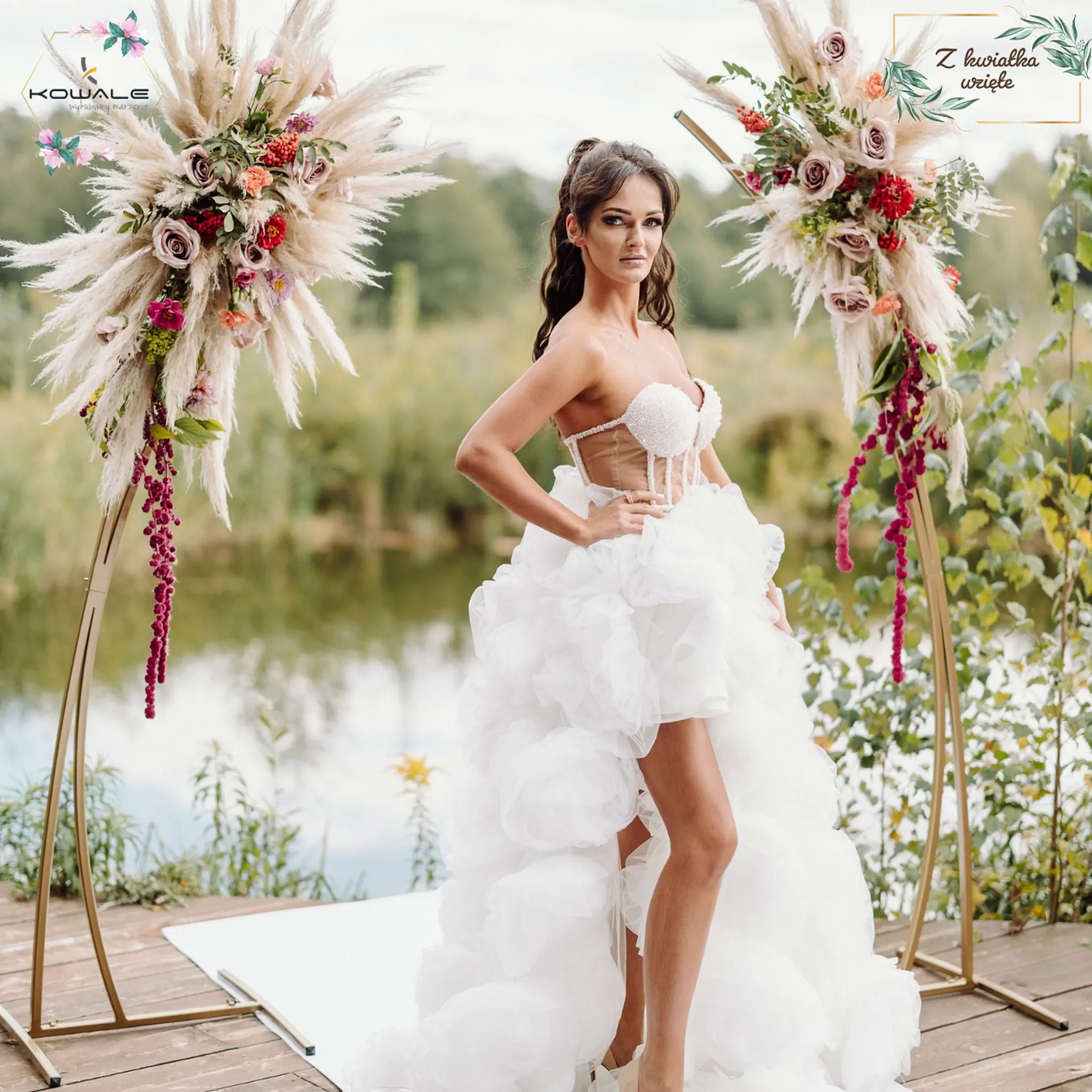 Łuki ślubne - dwie sztuki