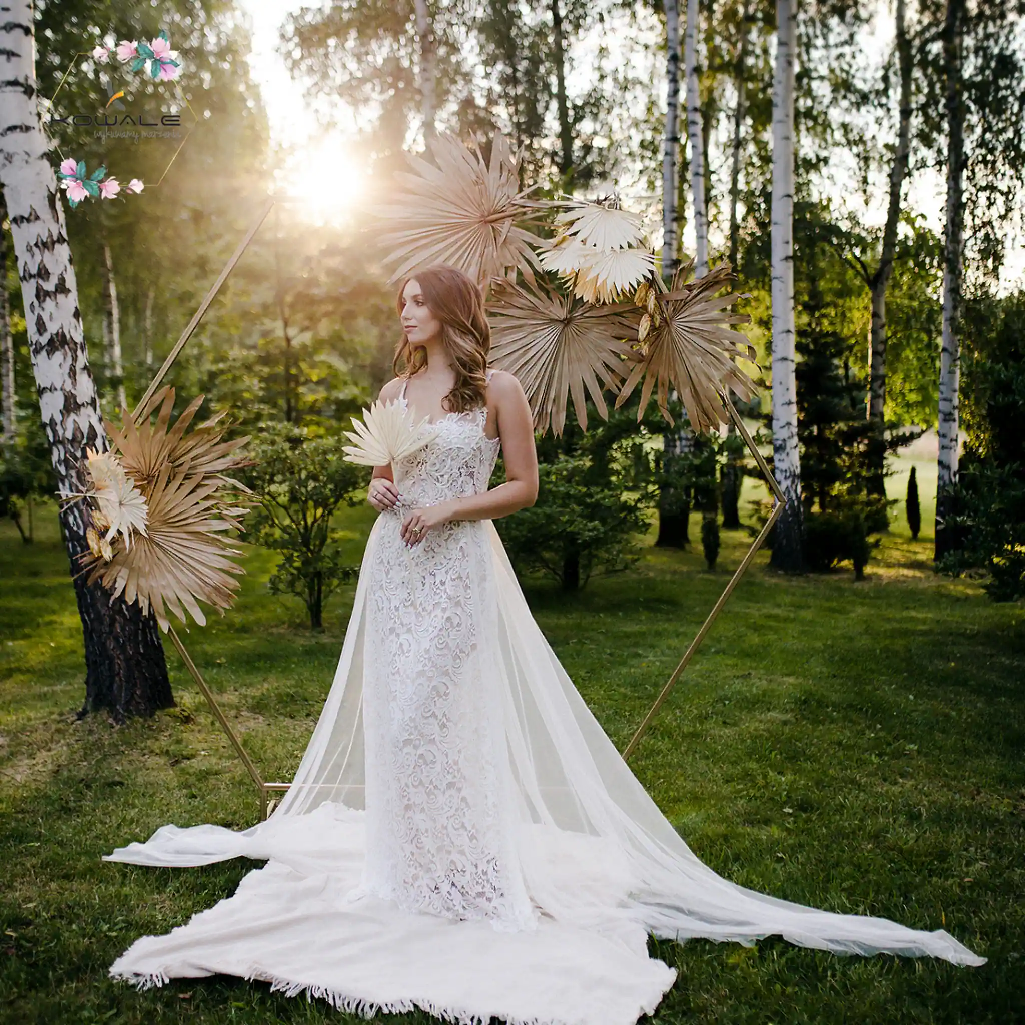 HEKSAGON 2m-stelaż ślubny - obrazek 8