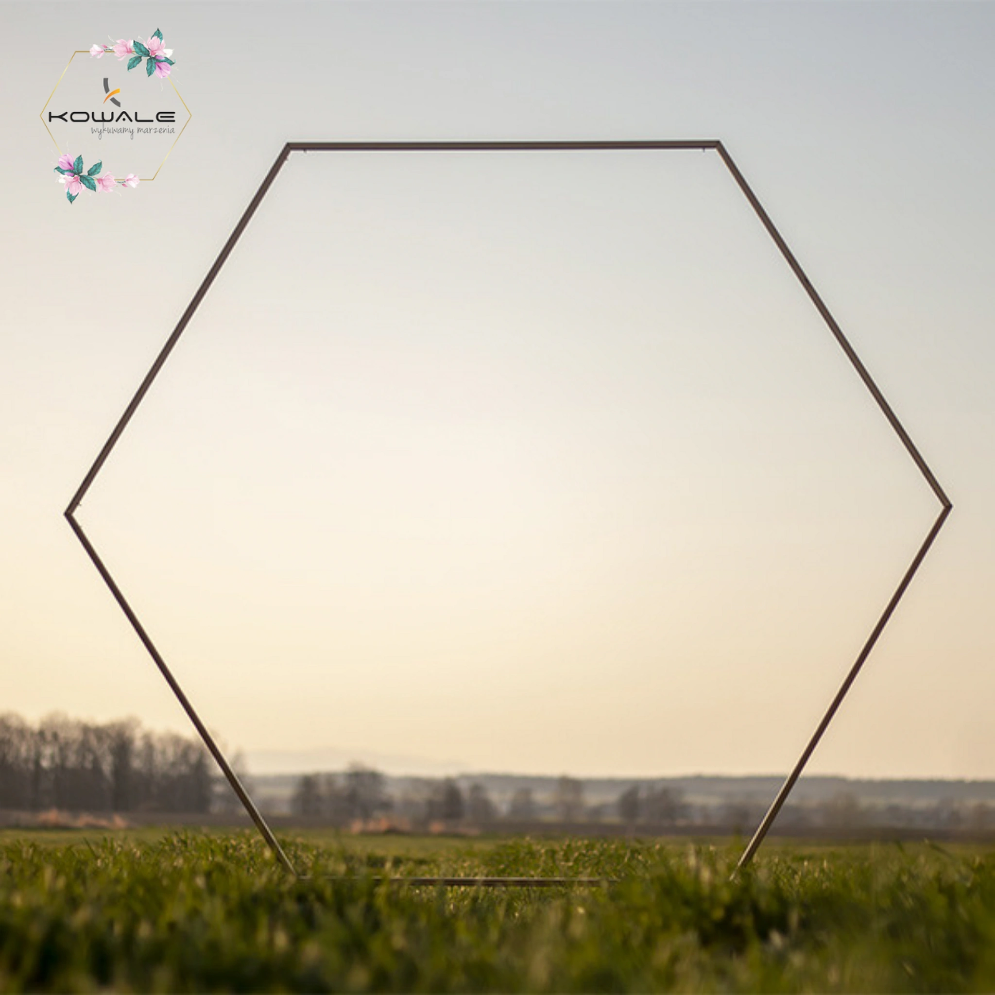 HEKSAGON 2m-stelaż ślubny - obrazek 6